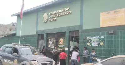 Efectivo de la PNP en Chiclayo fue detenido