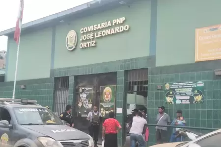 Efectivo de la PNP en Chiclayo fue detenido