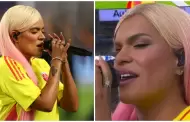 Wendy Guevara causa revuelo al ser confundida con Karol G en la Copa Amrica: "Qu bonito cantaste"