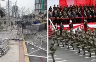 Gran Parada Militar: Atencin, conductor! Cierran ocho cuadras de la Av. Brasil por instalacin de graderas