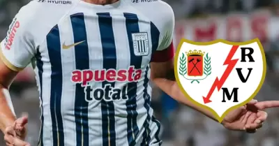 Futbolista de Alianza Lima saldra al Rayo Vallecano.