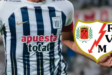 Futbolista de Alianza Lima saldra al Rayo Vallecano.