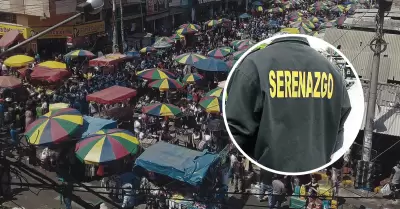 Serenazgo fue detenido en Chiclayo.