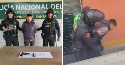 Polica rescata a nia secuestrada en Ate