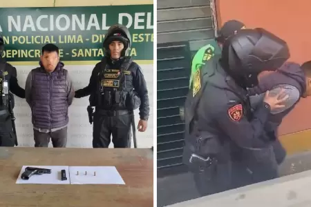 Polica rescata a nia secuestrada en Ate