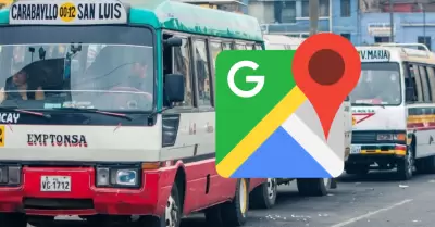 Google Maps tendr rutas de micros