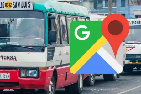 Google Maps tendr rutas de micros
