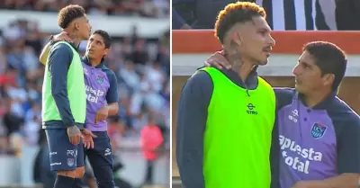 Revelan tensa discusin entre Paolo Guerrero y 'Chicho' Salas.