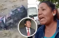 "Wilfredo Oscorima, lrgate, no te queremos ver": Pobladores piden su renuncia tras accidente en Ayacucho