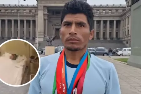 Atleta recorri 380km para pedir ayuda para su hermano enfermo.