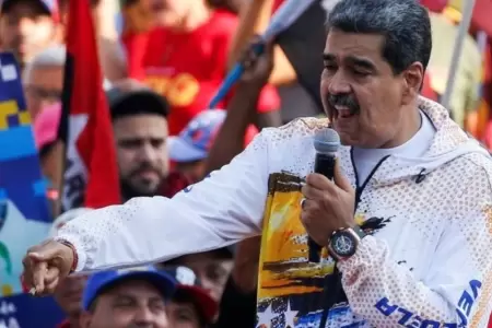 Nicols Maduro comenz a lanzar amenazas en mitin electoral.