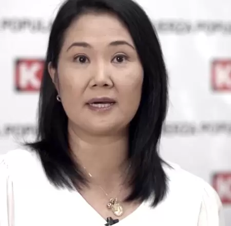 Keiko Fujimori seala que an no sabe si ser candidata.