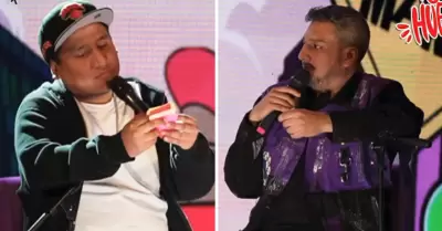 Jorge Luna y Ricardo Mendoza anuncian 'El ltimo show' de 'Hablando Huevadas'.