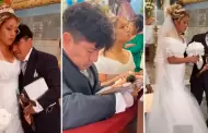 Novio llega a su boda completamente ebrio y genera polmica: "Borracho, pero cumplido"