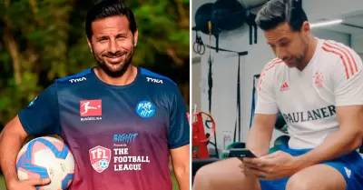 Claudio Pizarro acepta estar en la Icon League.