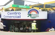 La Victoria: Hoy venci el contrato de concesin del centro comercial Parque Cnepa