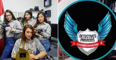 Escuadrn femenino caza infieles en Lima