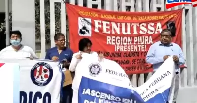 Huelga de mdicos en Piura