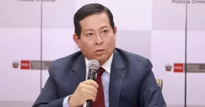 Eduardo Arana, ministro de Justicia