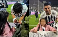 Carlos Zambrano hace realidad el sueo de una nia hincha de Alianza Lima al regalarle su camiseta autografiada