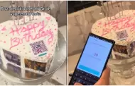 Joven pone QR de Yape en su torta de cumpleaos y recibe dinero en lugar de regalos: "100% recomendado"