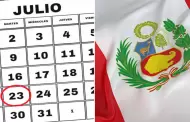 ATENCIN! Conoce AQU todo sobre el nuevo feriado del 23 de julio: A quines aplica?