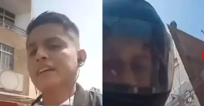 Reportero es asaltado en plena transmisin.