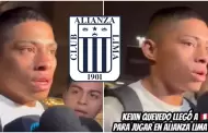 Kevin Quevedo revela la emotiva razn detrs de su regreso a Alianza Lima: "El amor que le tengo a la camiseta"