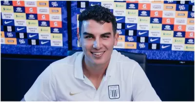 Matas Succar revela que siempre quiso estar en Alianza Lima