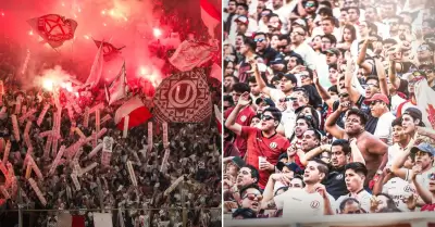 Hinchas de Universitario confan en que ganarn el clsico peruano.