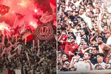 Hinchas de Universitario confan en que ganarn el clsico peruano.