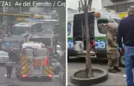 Choque mltiple en Miraflores: Terrible! Bus invade carril contrario y deja varios heridos