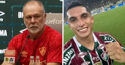 Kevin Serna fue elogiado por el tcnico de Fluminense.