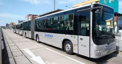 El Metropolitano actualmente funciona desde Chorrillos hasta Comas.