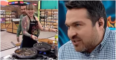 'El gran chef famosos': Giacomo Bocchio arremete contra Leslie Shaw