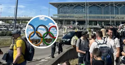 Aeropuerto evacuado a pocas horas de los Juegos Olmpicos