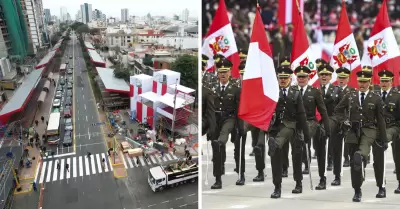 Desvos por el Desfile Militar de Fiestas Patrias