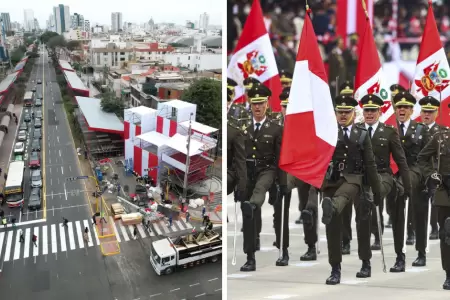 Desvos por el Desfile Militar de Fiestas Patrias