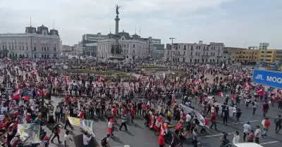 Anuncian marcha nacional para el 27,28 y 29 de julio.