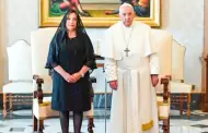 Papa Francisco enva carta a Dina Boluarte por Fiestas Patrias: "Que el dilogo contribuya a la reconciliacin"