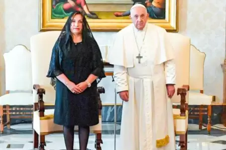 Papa Francisco enva carta a Dina Boluarte por Fiestas Patrias