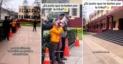 Madre suplica que no boten a su hijo de la UNI.