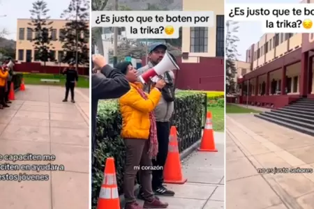 Madre suplica que no boten a su hijo de la UNI.