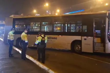 Accidente en estacin Ricardo Palma