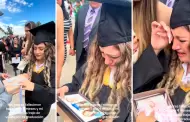 Graduada sorprendida por su novio con foto de sus padres fallecidos: "Te guiarn desde el cielo"