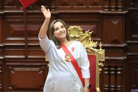 Dina Boluarte asegura tener estabilidad poltica