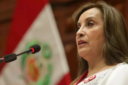 Dina Boluarte se pronunci ante todo el pas por Fiestas Patrias.