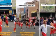 Payasitos desfilan por Fiestas Patrias y usuarios reaccionan: "Ms patriotas que los congresistas"