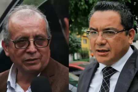 Nicanor Boluarte y Juan Jos Santivaez