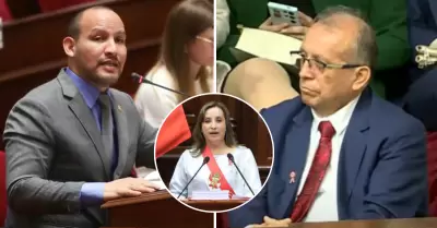 Alejandro Muante critic la presencia de Nicanor Boluarte en el Congreso.